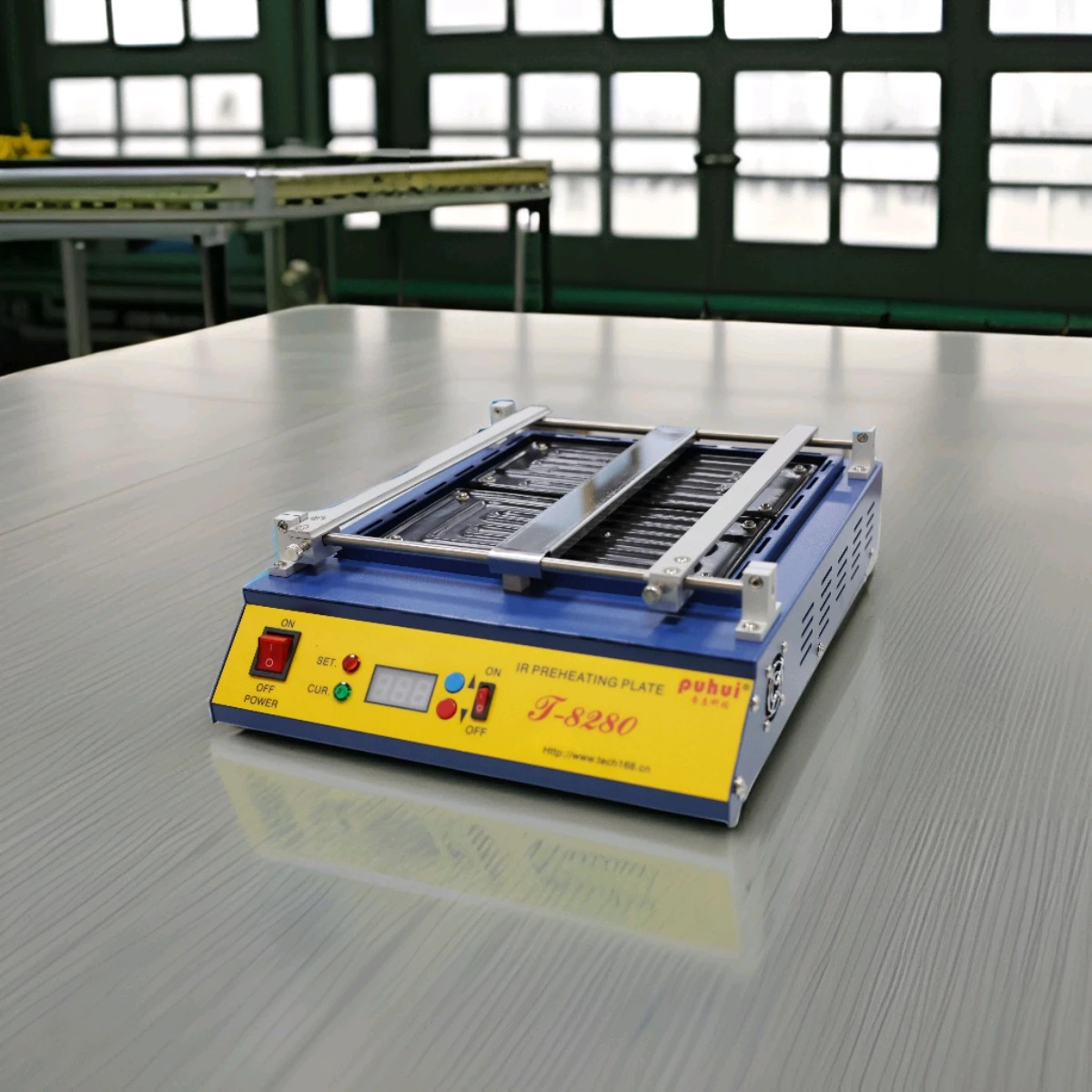 110V/220V PUHUI T8280 Infrared PID Intelligent Temperature Control Heating T-8280 PCB Preheating Thermostat Soldering Station