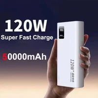 Banco de energía 50000mAh carga rápida 120W