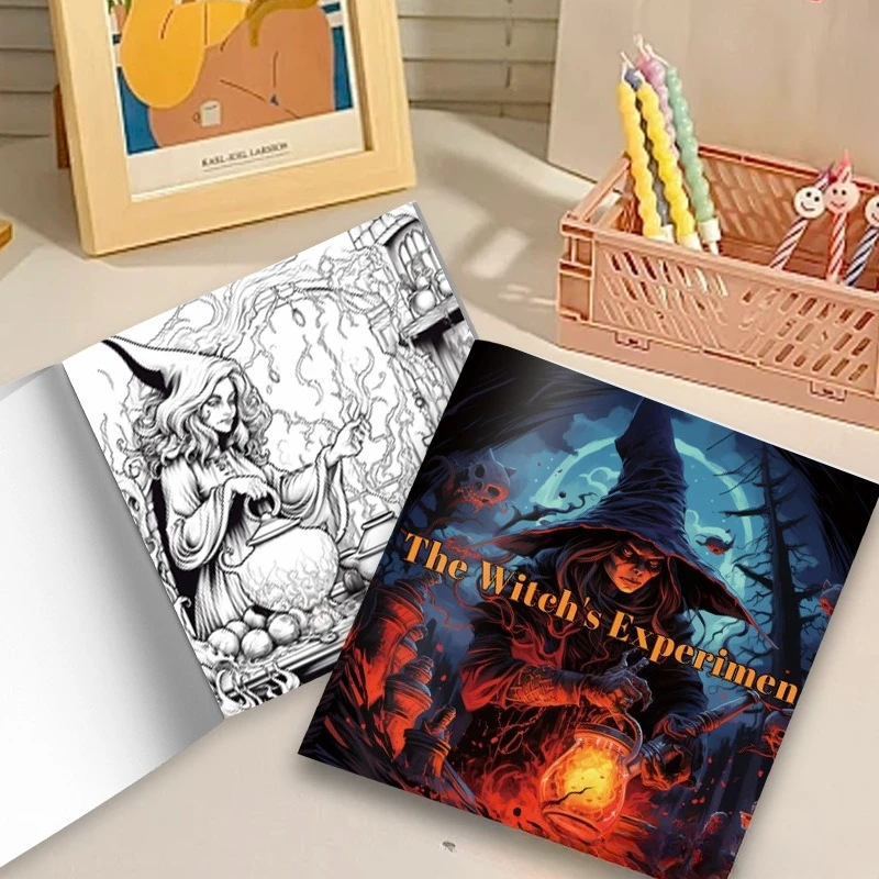 Art Figure Pattern Coloring Book For Kids & Adults Hand Drawing Graffiti Notebook Stress Relief Fill Color Sketch Pages