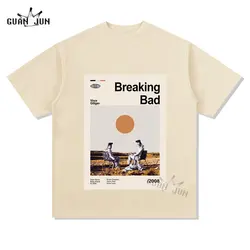 Breaking Bad Chemistry Walter Unisex Tshirt Men's T-shirt Street Style Women Tops Cotton T-shirt Oversized Tees Harajuku Clothes