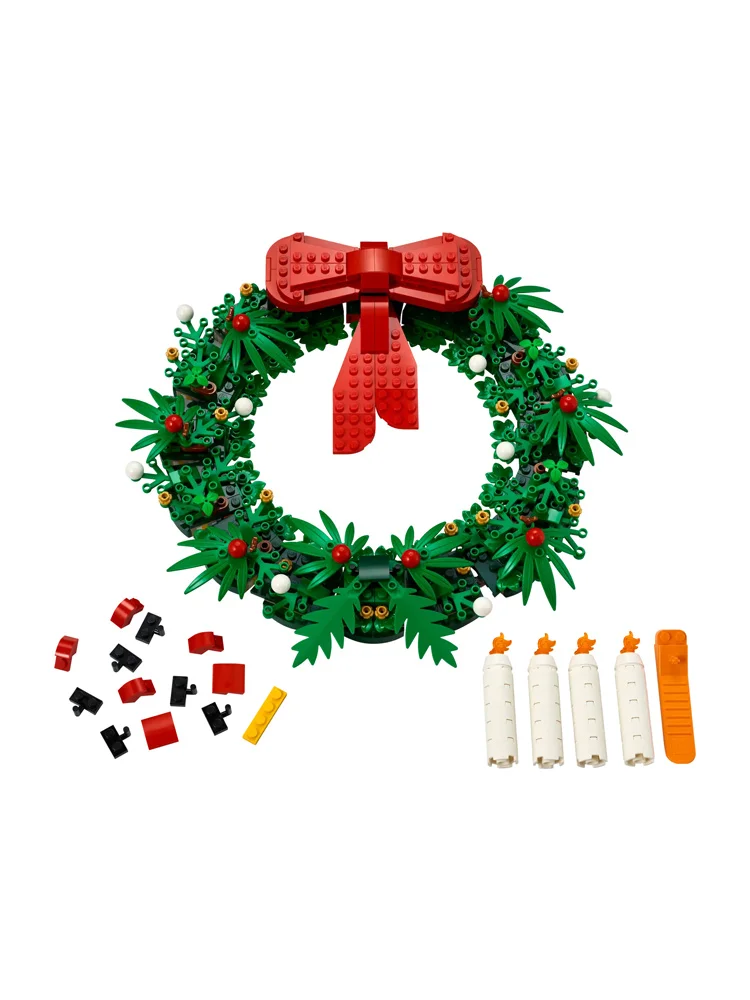 LEGO 40426 Christmas Wreath 2-in-1- Brand new, assembled building block toy holiday gift.