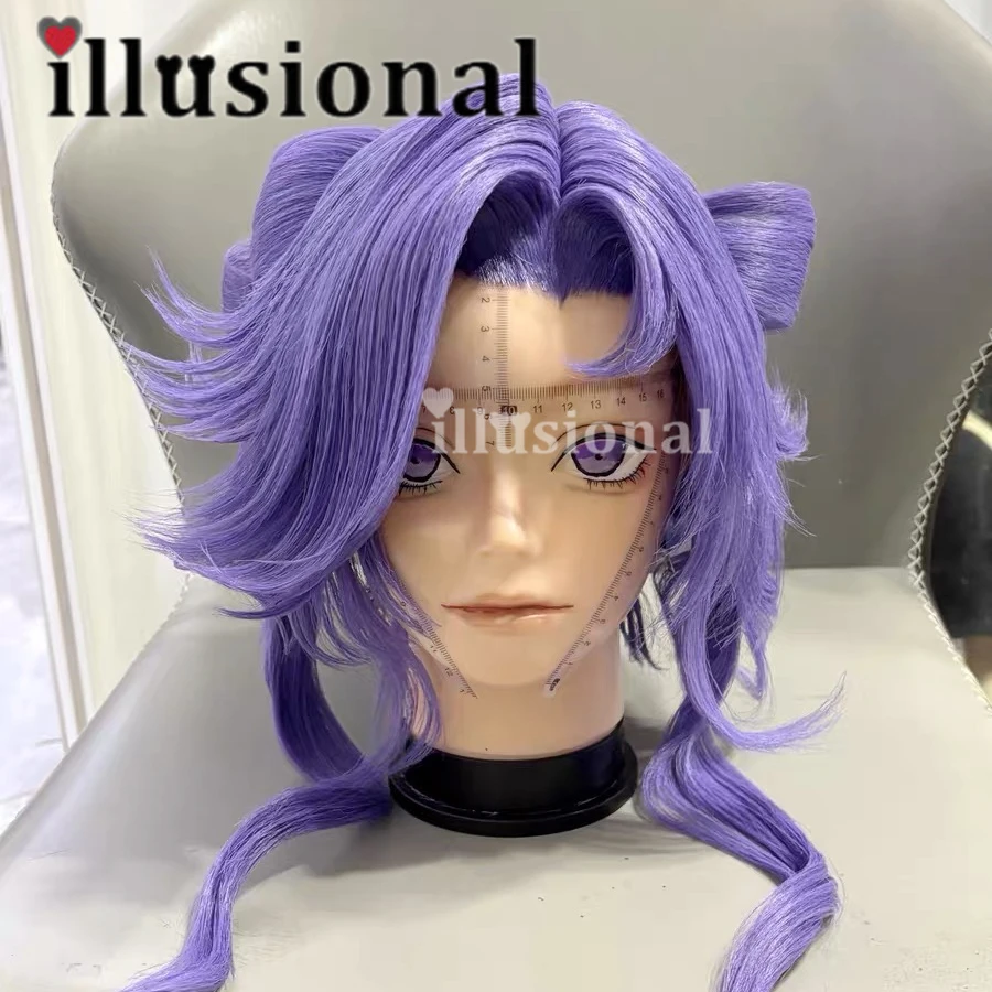 Ahri's wig LOL After Hours Spirit Blossom Springs Ahri Wig Cosplay Prestyled Wig Purple curly
