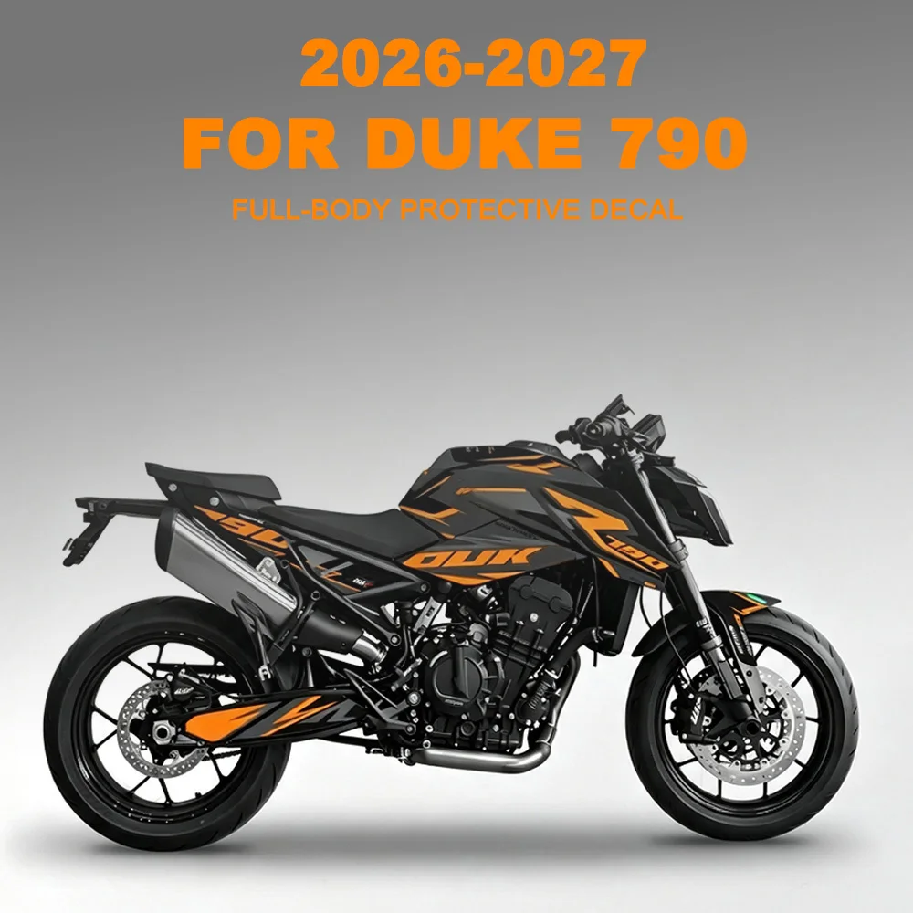 For Duke 790 2026-2027 Decorative Sticker Complete Set of Decal Protection for 790 for Duke Sticker Full Car Sticker Decal