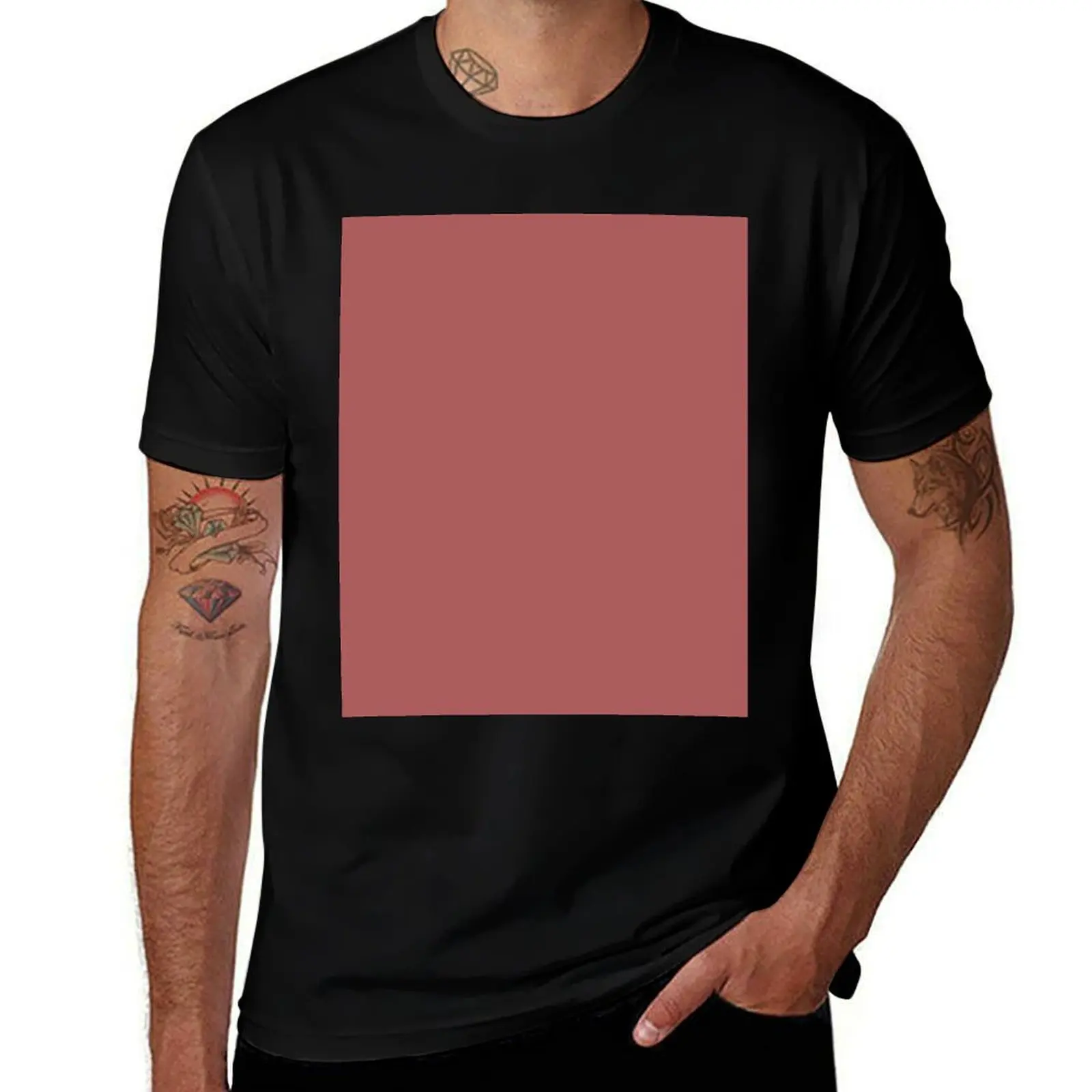 

Dusty Cedar Color Trends Fall Winter 2016 Solid Colors Fashion Colors | T-Shirt man t shirts cotton man t shirts graphic T-shirt