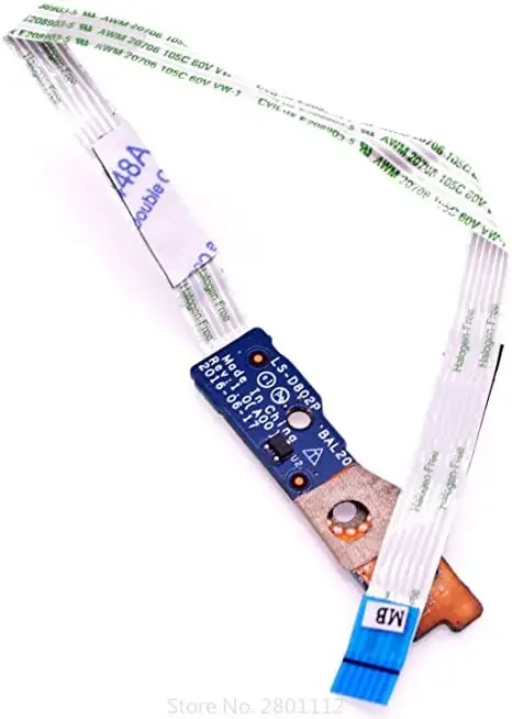 

Новый кабель кнопки питания переключателя для Dell Inspiron 15 5565 5567 5768 5767 P66F NBX0001YY00 LS-D802P