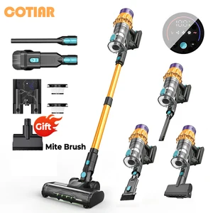 Cotiar V22 650W ASSIVADOR DE ASUNCIA INFERENCIA 55KPA Potencia Vacuos sin escobillas 1.2L Capacidad Pantalla LED para la alfombra del piso Cabello de mascotas 8 mejores ventas Proscénico M7 Pro Batería - №7