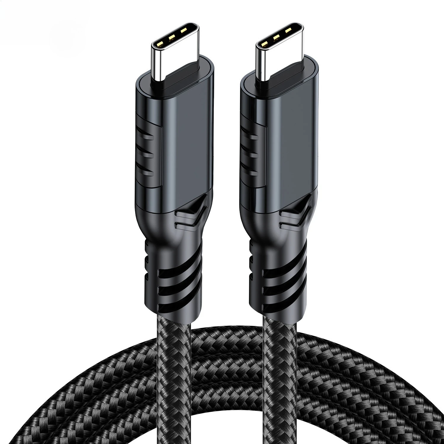 新品USB 3.2 Gen 2 Type-C編組ケーブル 8K@60Hz 20Gbps Thunderbolt4/3 高速 240W 5A急速充電 ビデオケーブル 1m 2m 3m