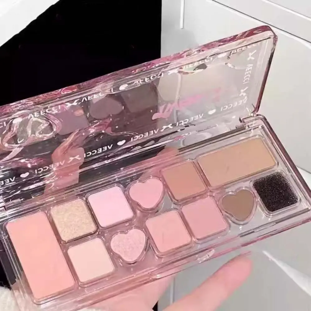 

Portable Long-Lasting Folding Eyeshadow Waterproof Shiny Eye Shadow Palette Beauty Makeup Kit Colorful Eyeshadow Powder Gifts