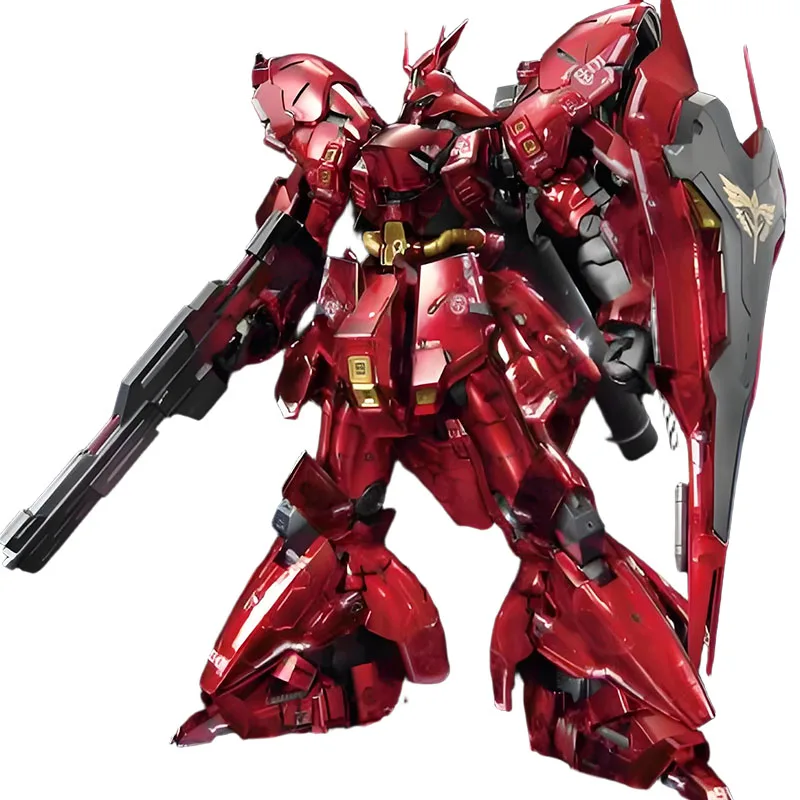 Bandai – KIT de modèles originaux GUNDAM RG SAZABI, placage de noyau mécanique, modèle d'assemblage de figurines d'action, jouets, modèles cadeaux pour garçons, 1/144
