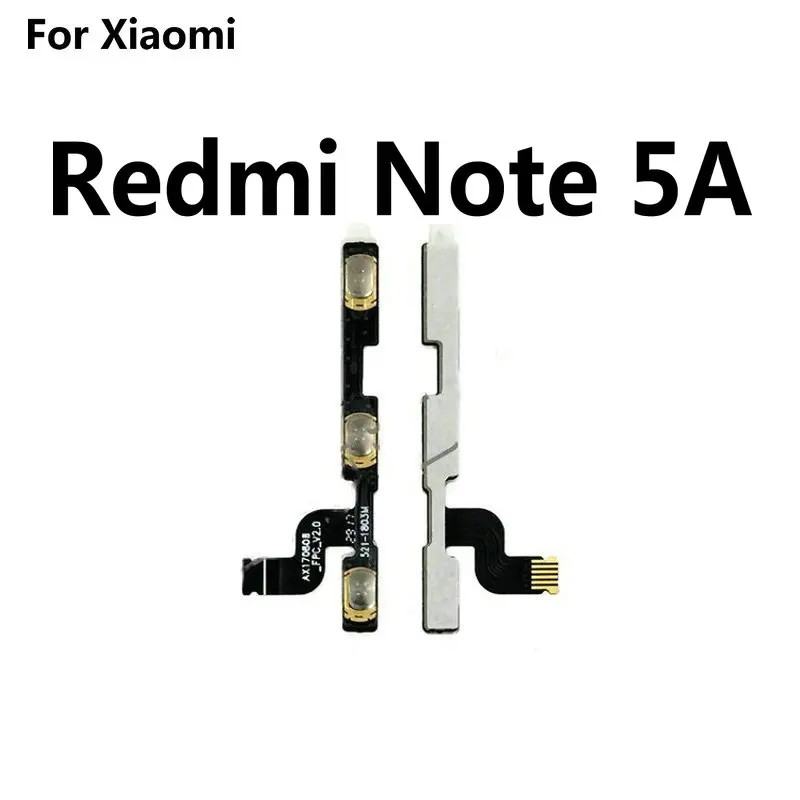 2 Stuks Nieuwe Power On/Off En Volume Up/Down Knoppen Flex Kabel Vervanging Voor Xiaomi Redmi Note 4 4pro 4X Pro Redmi Note 5 5A Telefoon