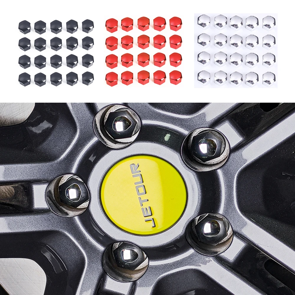 

Wheel Hub Cover Screw Protective Cap Wheels For Chery Jetour Traveller T2 Rims Wheel Disc Plug Plugs Cap Covers Tires Parts Auto