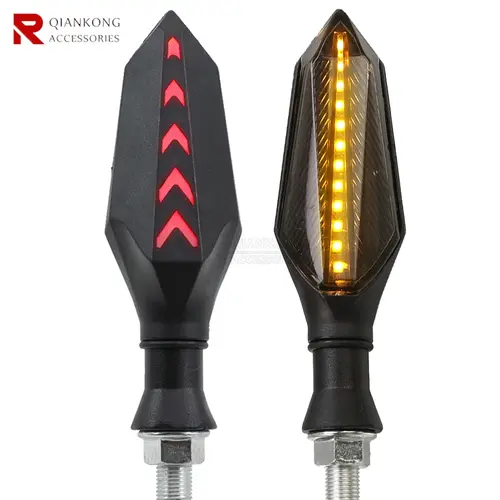 Universal For Honda VFR 1200 F X Crosstourer 750 400 800 F Fi/W1 VTEC parts motorcycle Flashing Turn Signal Light 12 LED lights - Image 9
