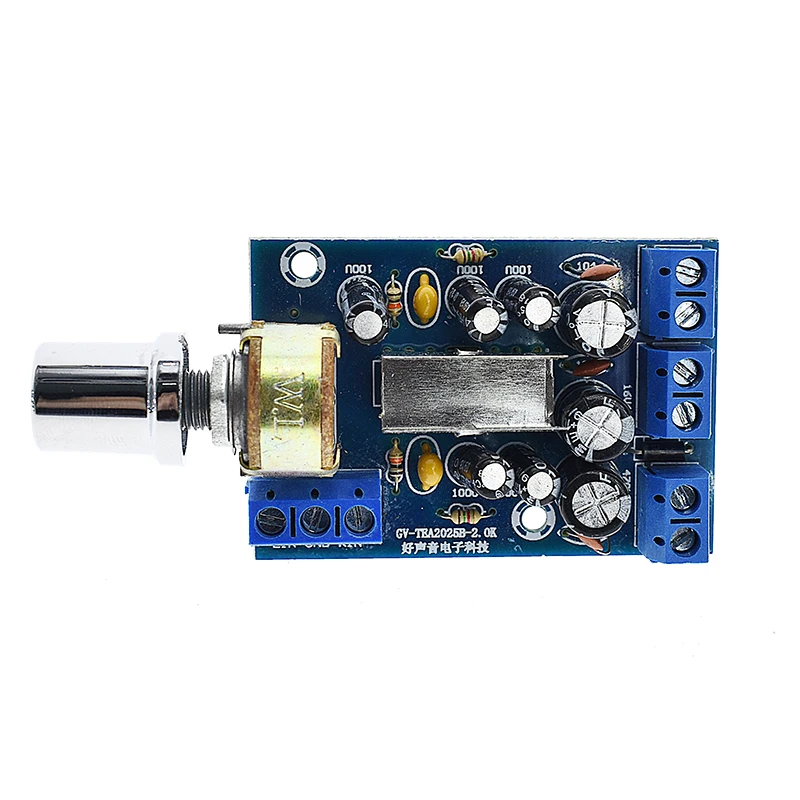 Mini Audio Amplifier Board TEA2025B Dual Stereo 2.0 Channel Amplifier Board For PC Speaker 3W+3W 5V 9V 12V CAR