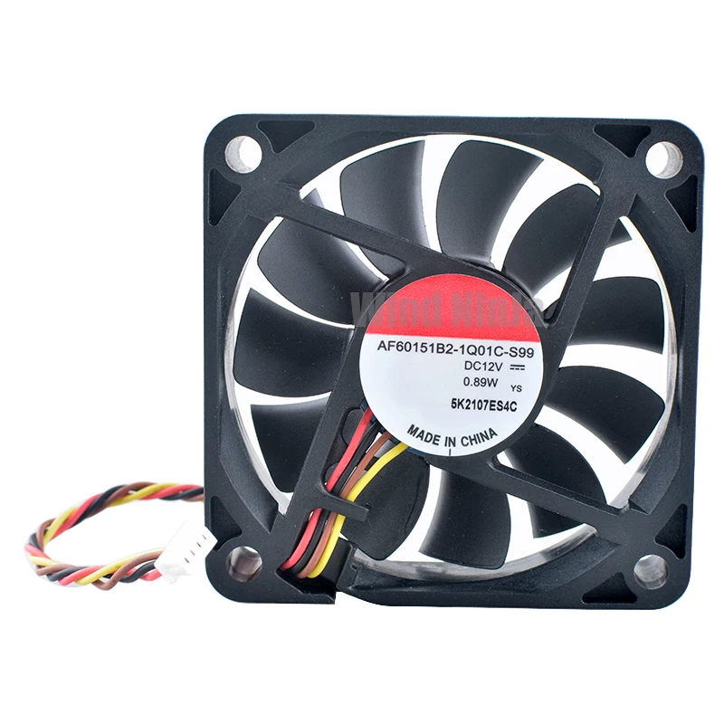 AF60151B2-1Q01C-S99 6cm 60mm fan 60x60x15mm DC12V 0.89W 4pin Cooling fan for projector chassis CPU