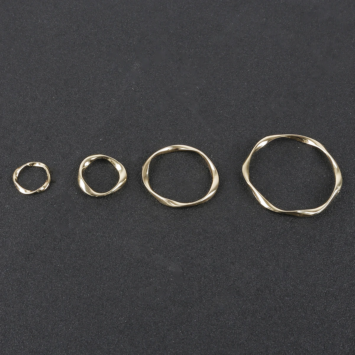 17/20/32/42mm Geometric Circle Shape Zinc Alloy Beads Charm Pendant for DIY Earring Necklace Making Jewelry Findings Accessories