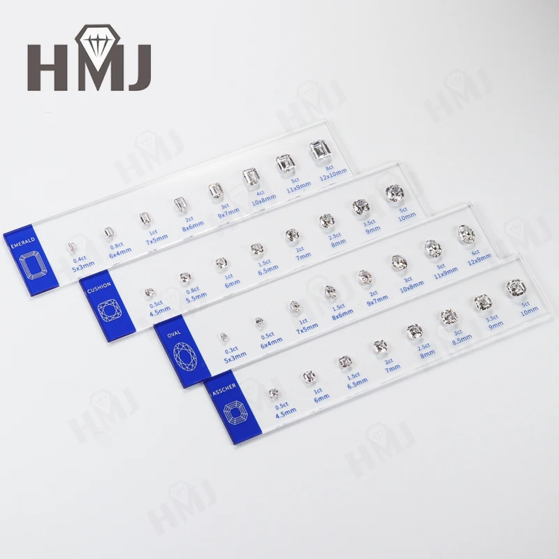 Jewelry Setting Gemstones Size Diamond Carat Ring Sizer Tester Guideline Tools Comparison Jewerly Dealer Tools Set Top Quality