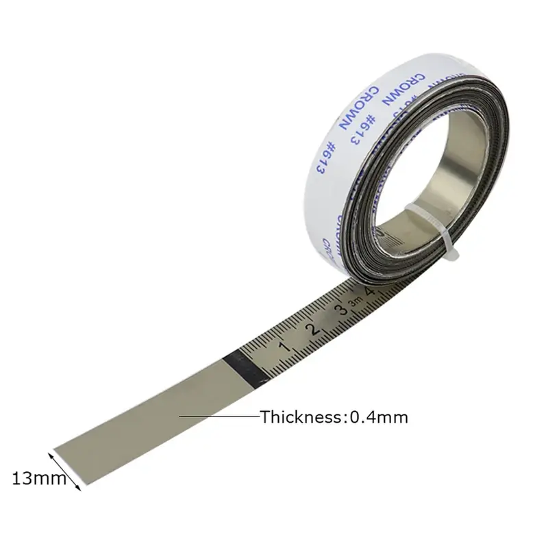 Miter Track Tape Measure Self Adhesive Metric Stainless Steel Scale Ruler 1M-6M For T-track Router Table Saw Woodworking Tool - Image 4