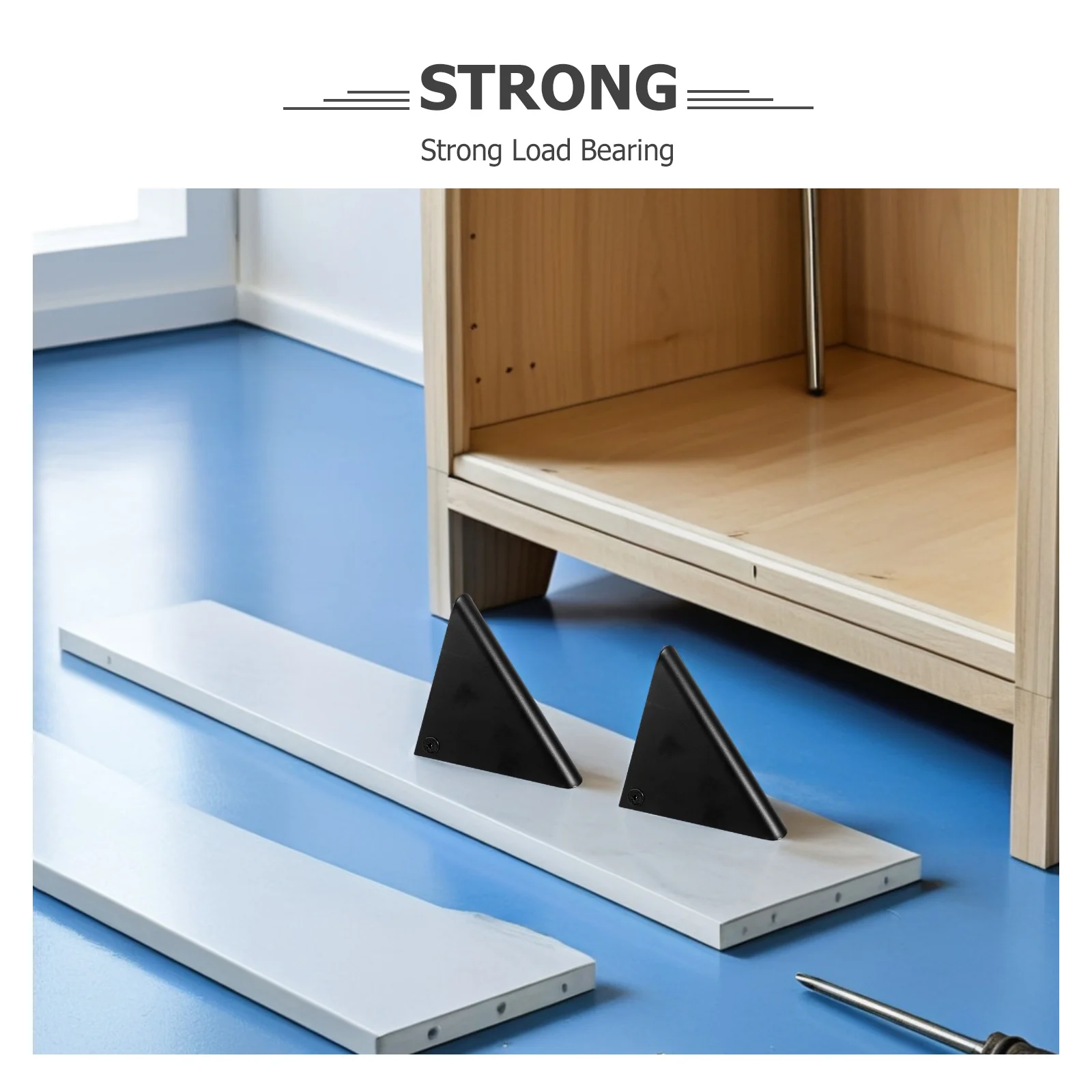 2 قطعة قوس جدار المثلث 65X65X54 مللي متر الثقيلة رف معدني دعم للأرفف الخشبية المغلفة دعامات زاوية العائمة