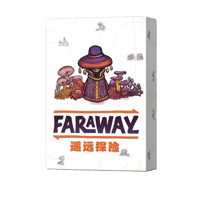 Faraway 재미있는 테이블 게임 친구 엔터테인먼트 전략 카드 게임, 가족 및 파티 보드 게임, 2-6 인용 