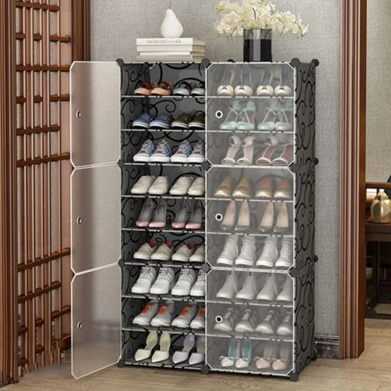 

Entryway Bench Shoe Shelf Storage Cabinet Box Mobile Plant Cupboard Hallway Shoe Cabinet Rack Szafka Na Buty Hall Furniture