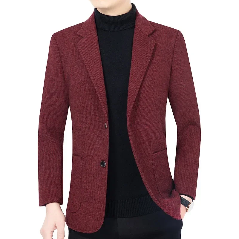 New Spring Men Business Casual Blazers Jackets Suits Coats Good Quality Male Slim Fit Suits Coats Autumn Men\'s Clothing Size 4XL