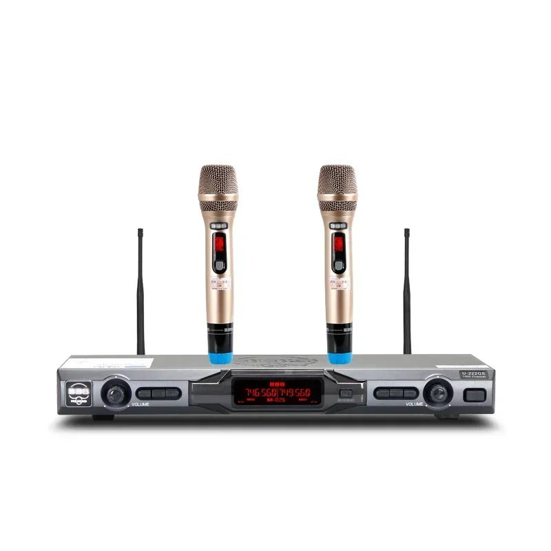 U-222GS KTV  Hifi  Professional Wireless Microphone U Segment With High Frequency