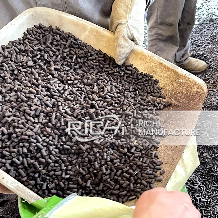 ATV&UTVRICHI Organic Compound Fertilizer Machinery - CE Certification Fertilizer Pellet Pressing Granulator Machine