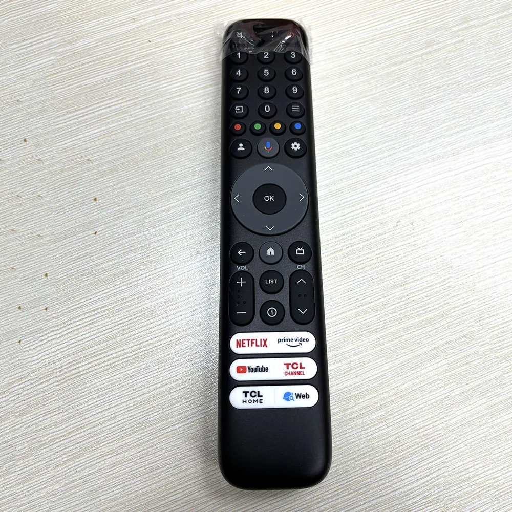 

New RC833 GUB1 Voice Remote Control For TCL QLED Smart Google TV 50 55 65 75C645 P745 C745 C845 43LC645