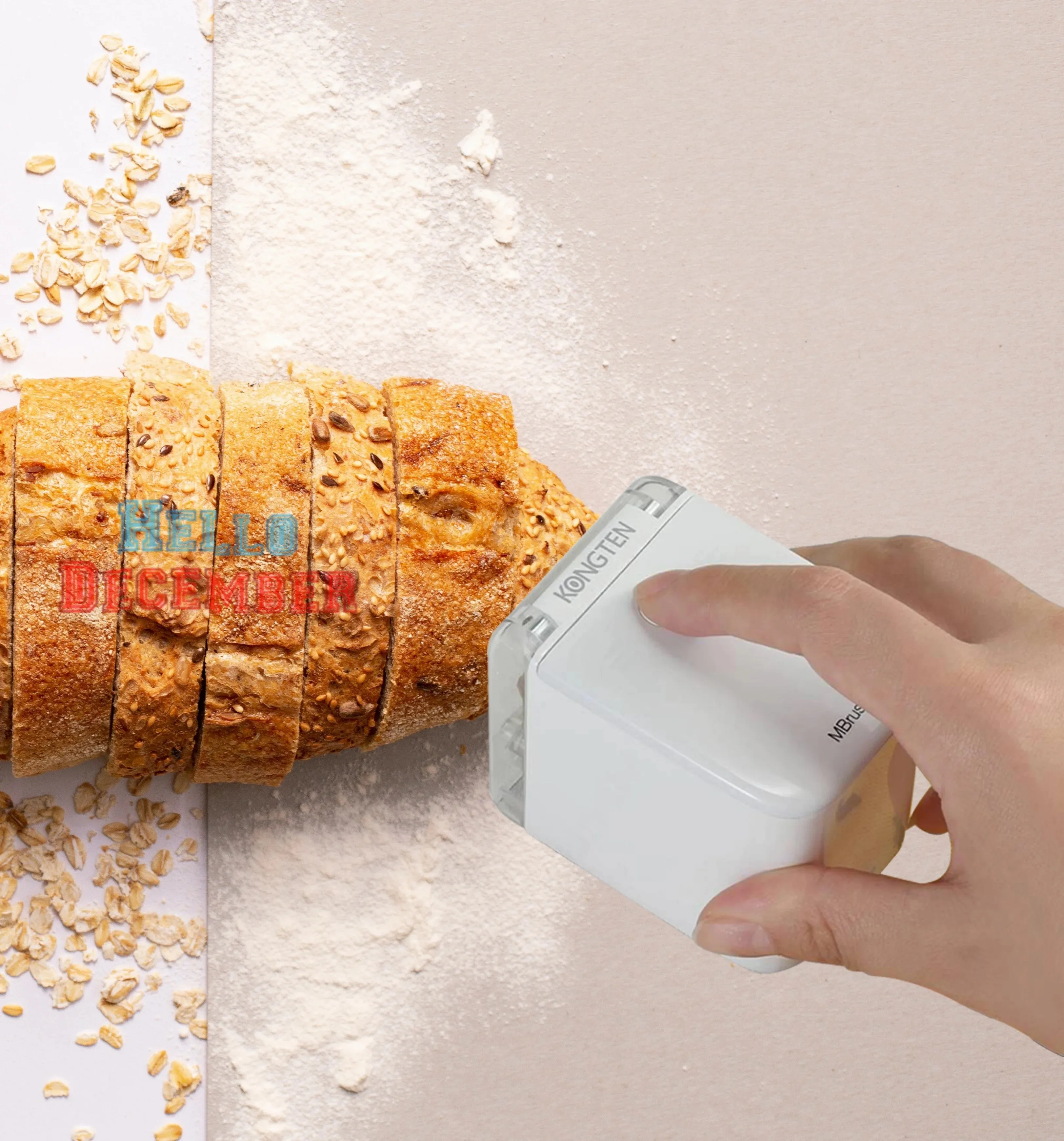 MBrush Handheld Printer Portable Mini Inkjet Printer Color Logo Print Machine on Many Surface