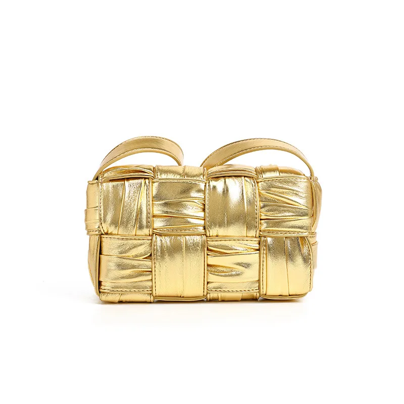 

2025 New Woven Pleated Handbag - Premium Crinkle Texture, Spacious Pillow-Shaped Design, Perfect for Shopping/Office