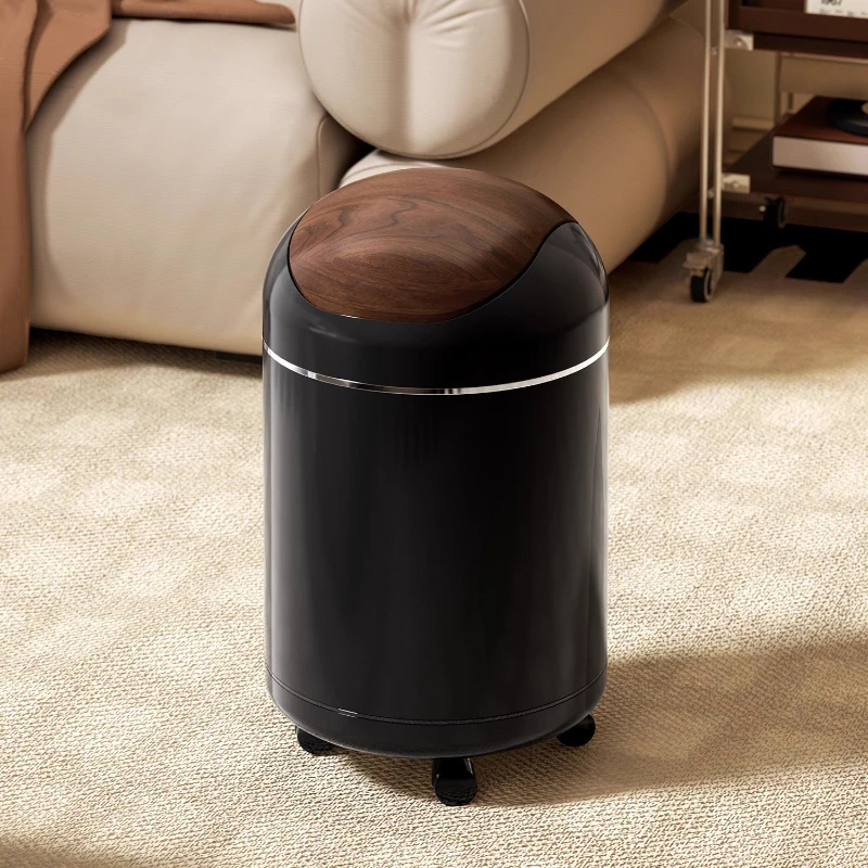 

New trash can, kitchen, household bathroom with lid, living room, large-capacity removable storage paper basket
