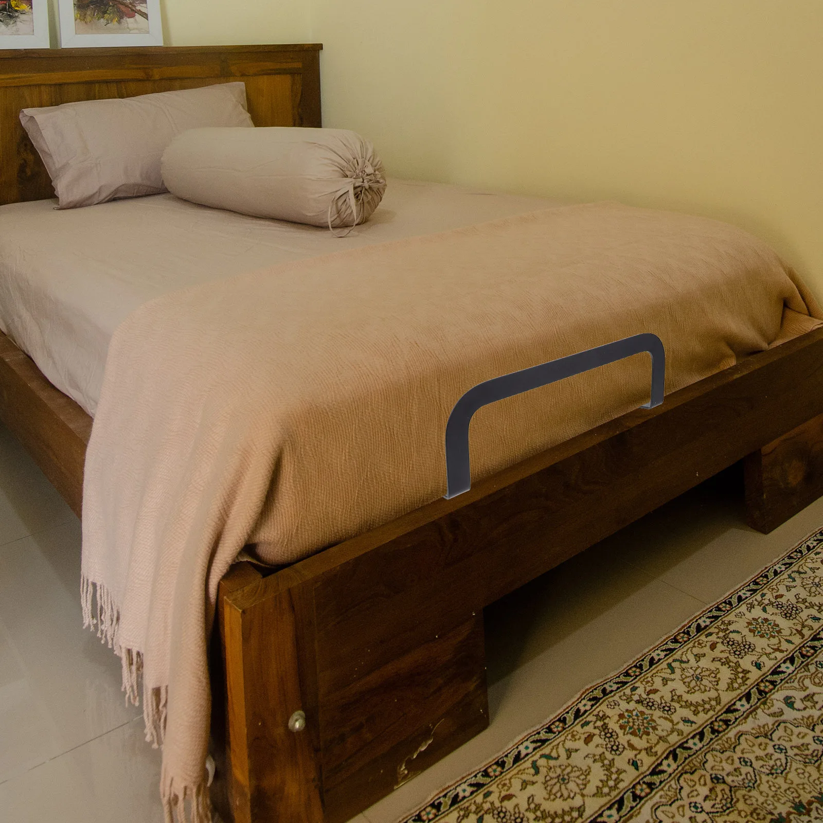 Mattress Retainer Bar Metal Nonslip Gripper Prevent Sliding Strong Useful Bed Frame Support Mattress Retainer Bar