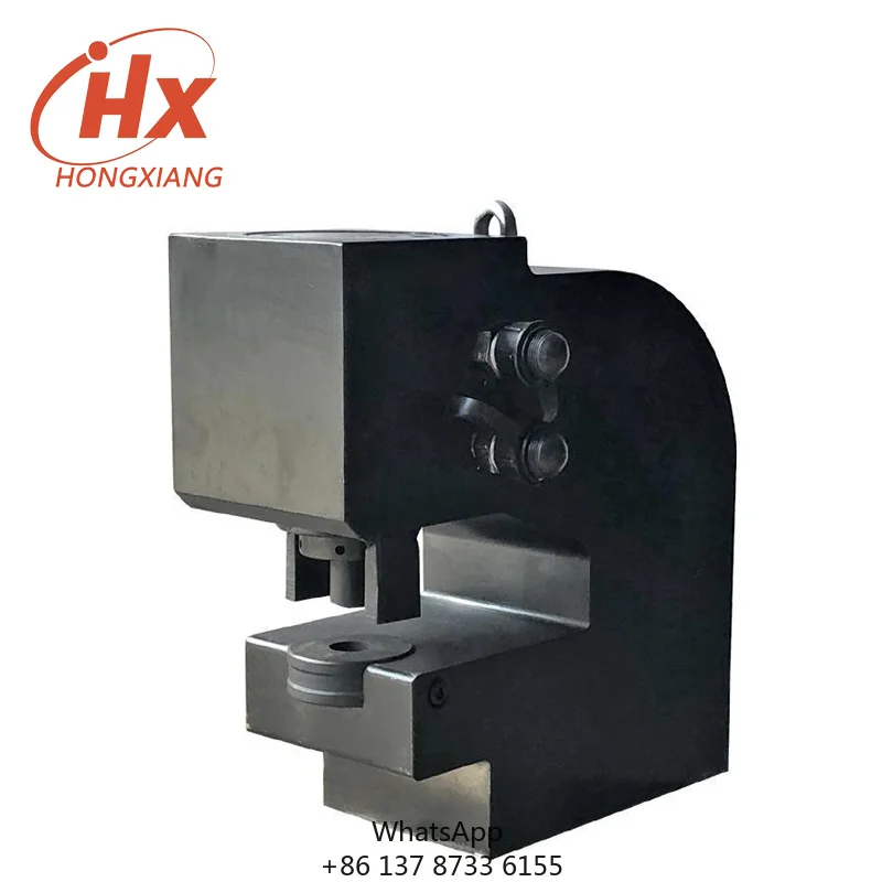 HX-CH-100H 100 T High Tonnage Hydraulic Piercing Press For Steel Plate / Angle Iron / Channel Bar