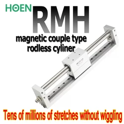 로드리스 실린더 선형 가이드 마그네틱 실린더, RMH 시리즈, RMH10, 16, 20/25-50, 100, 150, 200, 250, 300, 350, 400, 800