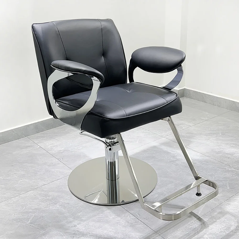 Simple Delicacy Barber Chair Modern Trendy Luxury Ergonomic Hairdresser Chair Comfortable Salon Kapperstoel Hair Furniture