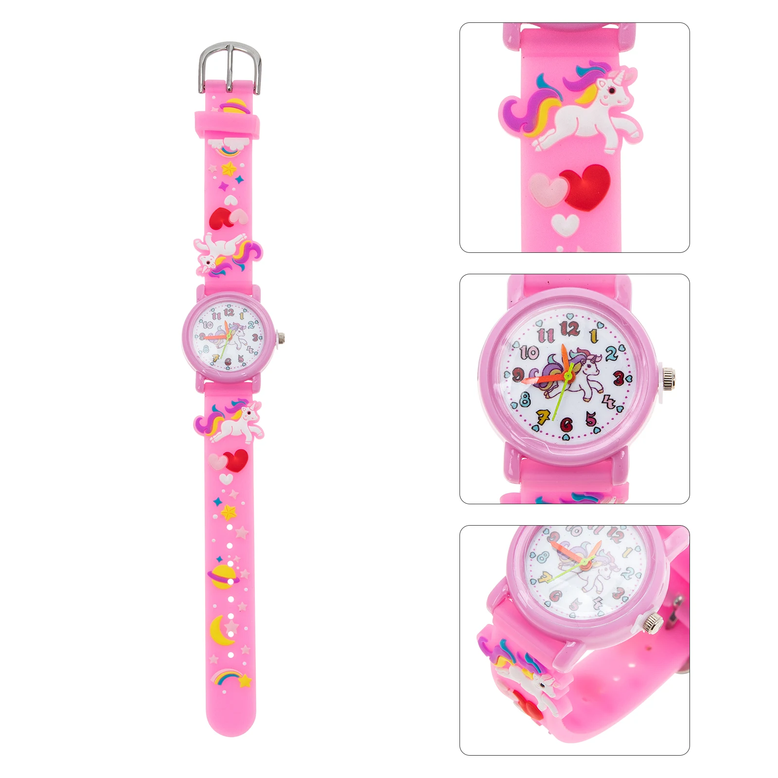 

Cartoon Kids Watch Children Adorable Wristwatch Durable Lightweight Waterproof 3D Pattern Toddler Watch For Girls Boys Students