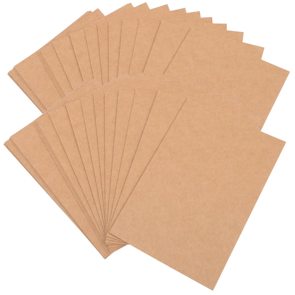 80 قطعة بطاقات فارغة مزدوجة الجانب بطاقة بنية الأسهم متعددة الوظائف بطاقات الكتابة على الجدران مريحة الاستخدام اليومي ملاحظة العرض مخزون البطاقة البنية