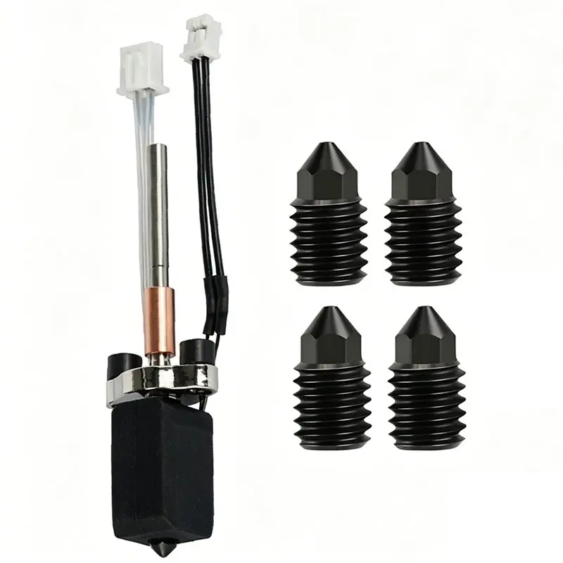 

For Creality K1C/K1 MAX For K1 K1 MAX Hotend Replacement Parts- New Upgrade Hotend Hardened Steel Nozzle