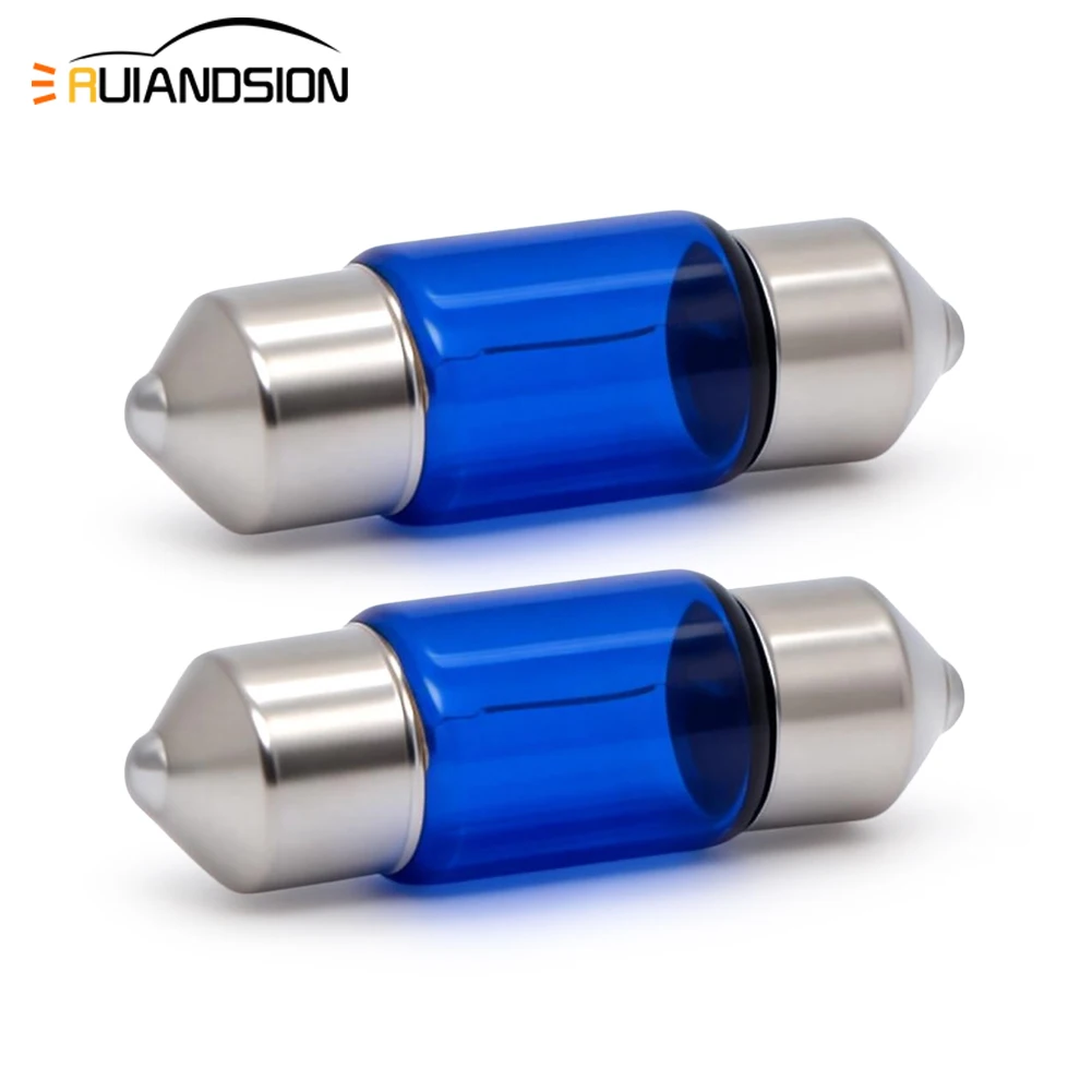 

31/36/39/41MM C5W C10W Halogen Bulb 10W 12V 24V White CANBUS Error Free Super Bright Replacement for Car Interior Lights 4Pcs