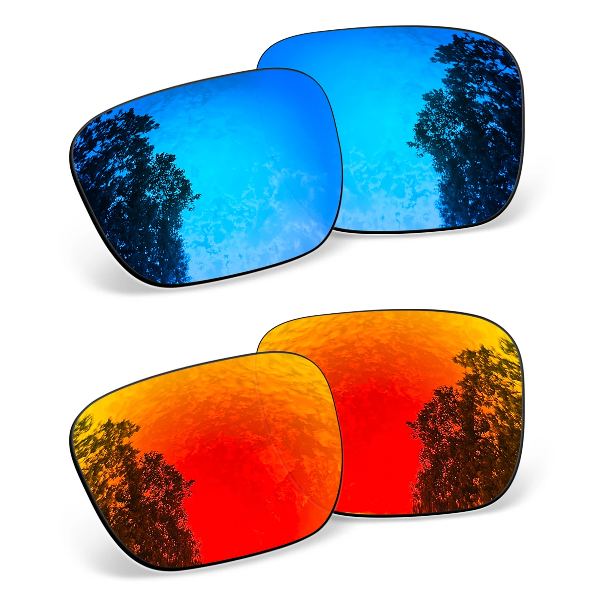 

Polarized Replacement Lenses for Stories Wayfarer Large RW4004 53mm Smart Glasses Impact Resistant - Multiple Color Options