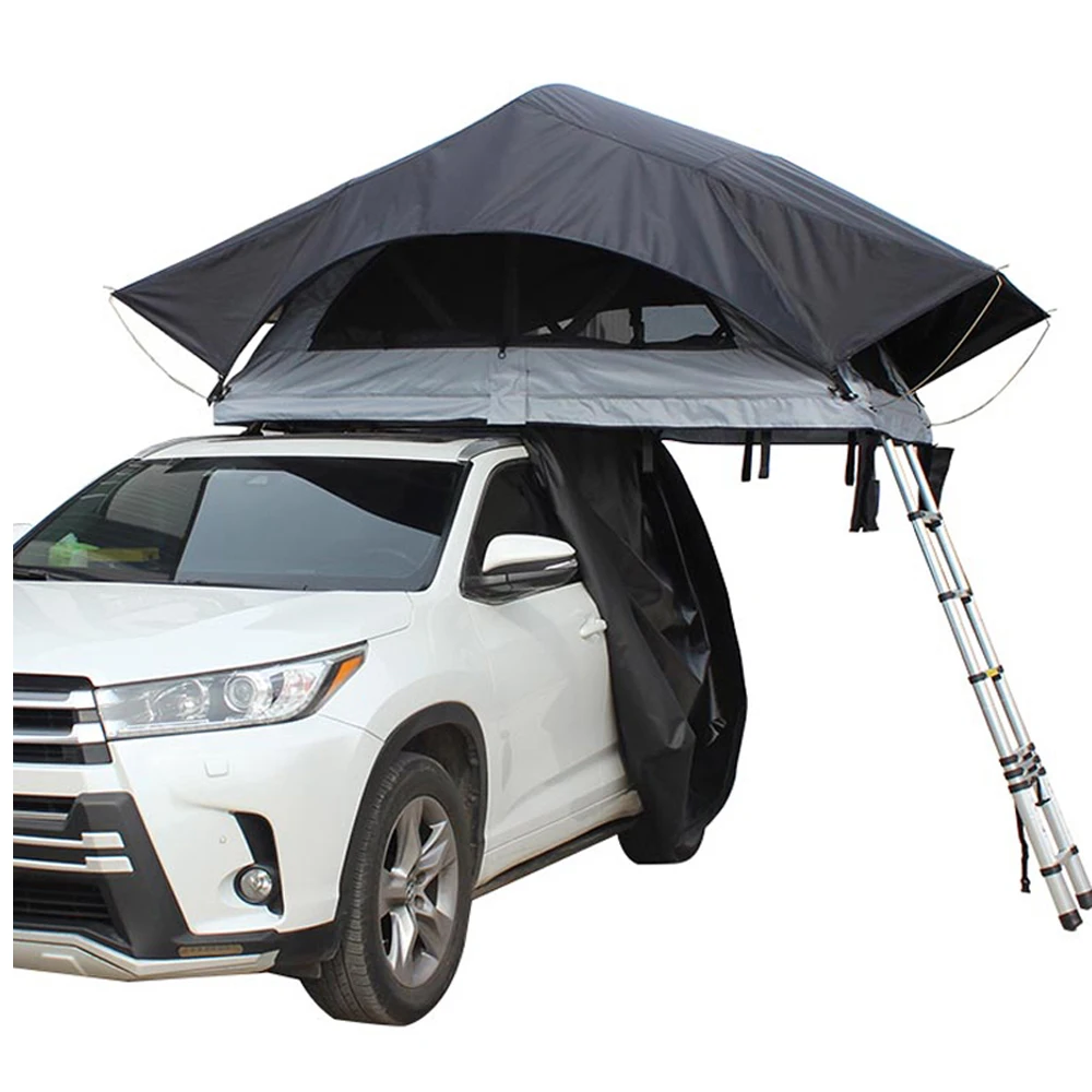 

Foldable 4Wd Off-Road Soft Rooftop Tent Camp Accessories Roof Top Car Tent Camp With Skyview