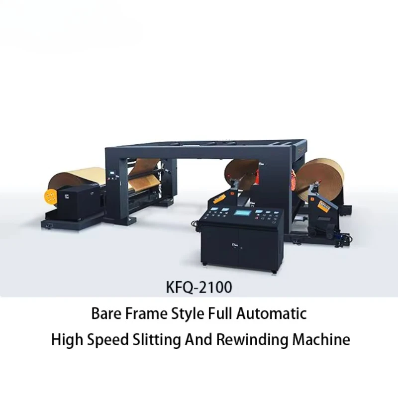 Slitter Rewinder Full Automatic High Speed Slitting And Rewinding Machine 2600 2800mm Motorized Slitting And Rewinding Machine