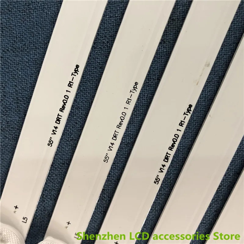 12 جزء/الوحدة ل SKYWORTH LC550DU LCD TV الخلفية شريط 6916L-1447A 6916L-1448A 6916L-1449A 6916L-1450A 100% جديد