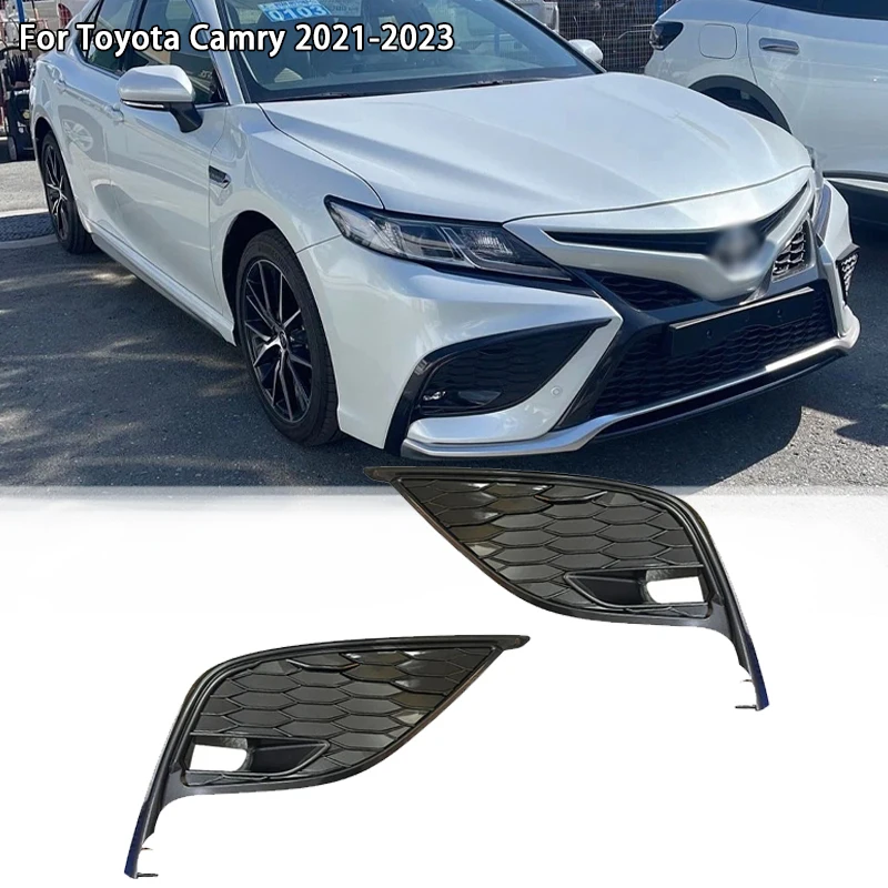 

New! Front Bumper Fog Light For Car, Grille Cover For Toyota Camry SE XSE 2021 2022 2023