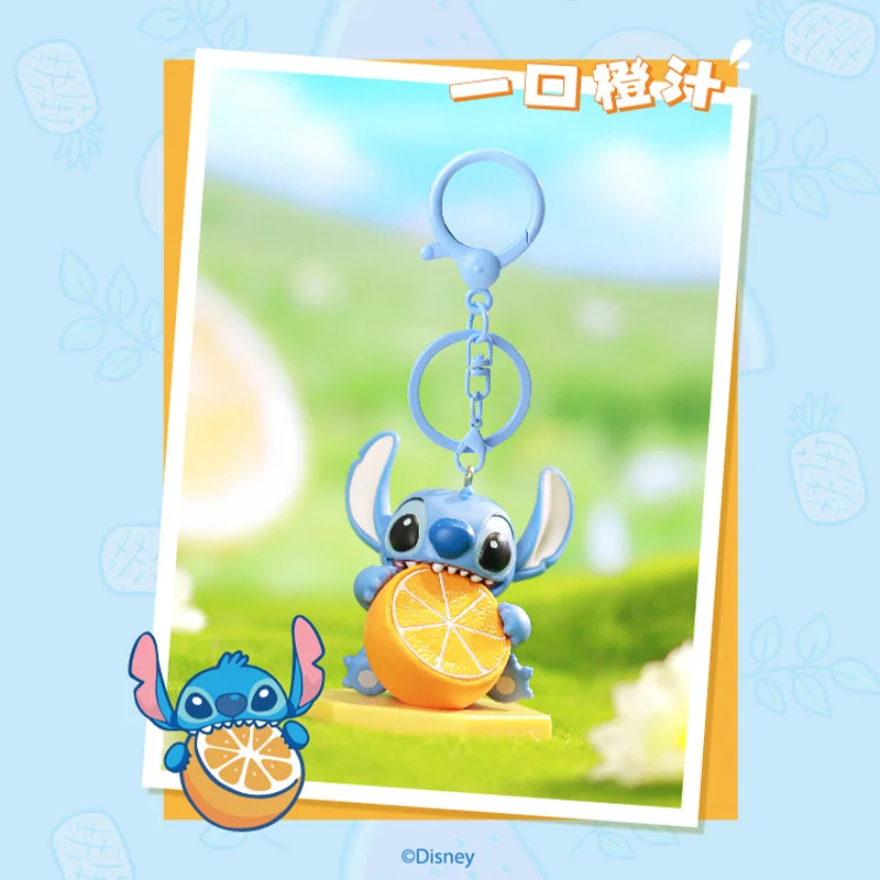 Disney น่ารัก Stitch ตุ๊กตาแขวนเครื่องประดับสําหรับกระเป๋าเป้สะพายหลังคีย์ Kawaii อะนิเมะตัวเลขของขวัญวันเกิดของเล่นสําหรับเด็ก