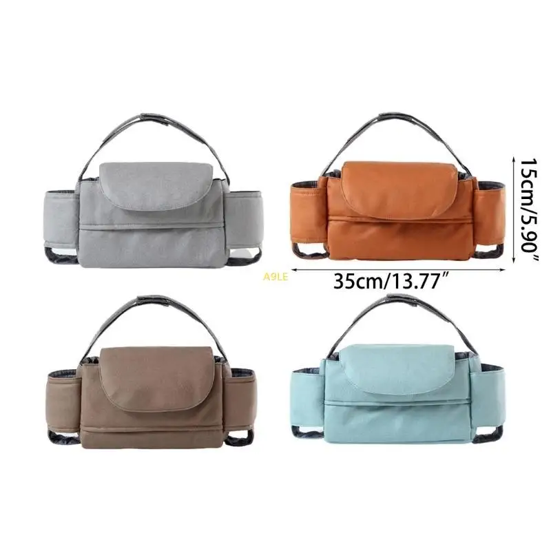 Organizador carrinho universal Bag carrinho bebê portátil capacidade