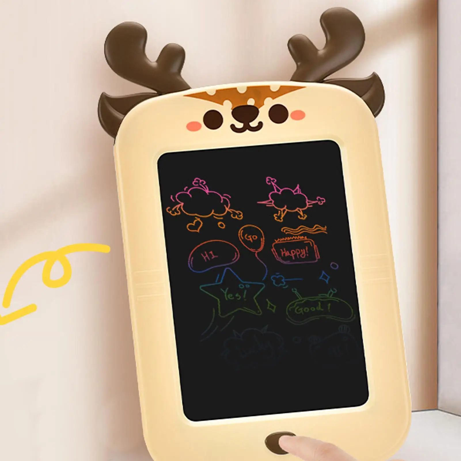 لوحة خربش LCD للكتابة ألعاب تعليمية قابلة للمسح مقاس 8.5 بوصة شاشة ملونة لوحة خربش للأطفال والأولاد والبنات في الفصول الدراسية