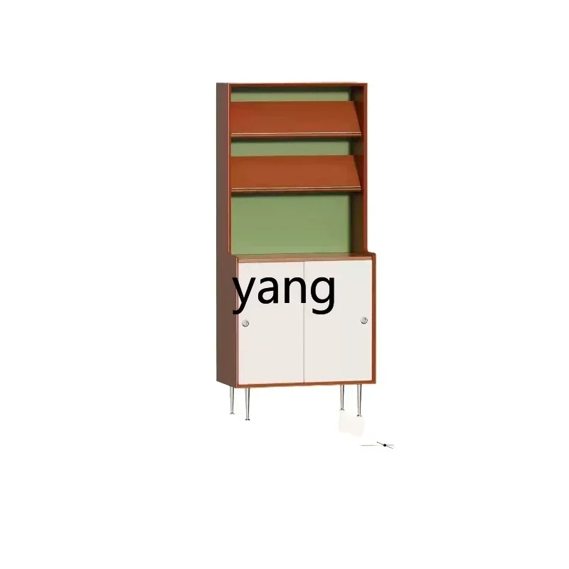 xyy bookcase medieval solid wood living room storage display cabinet floor stand cabinet