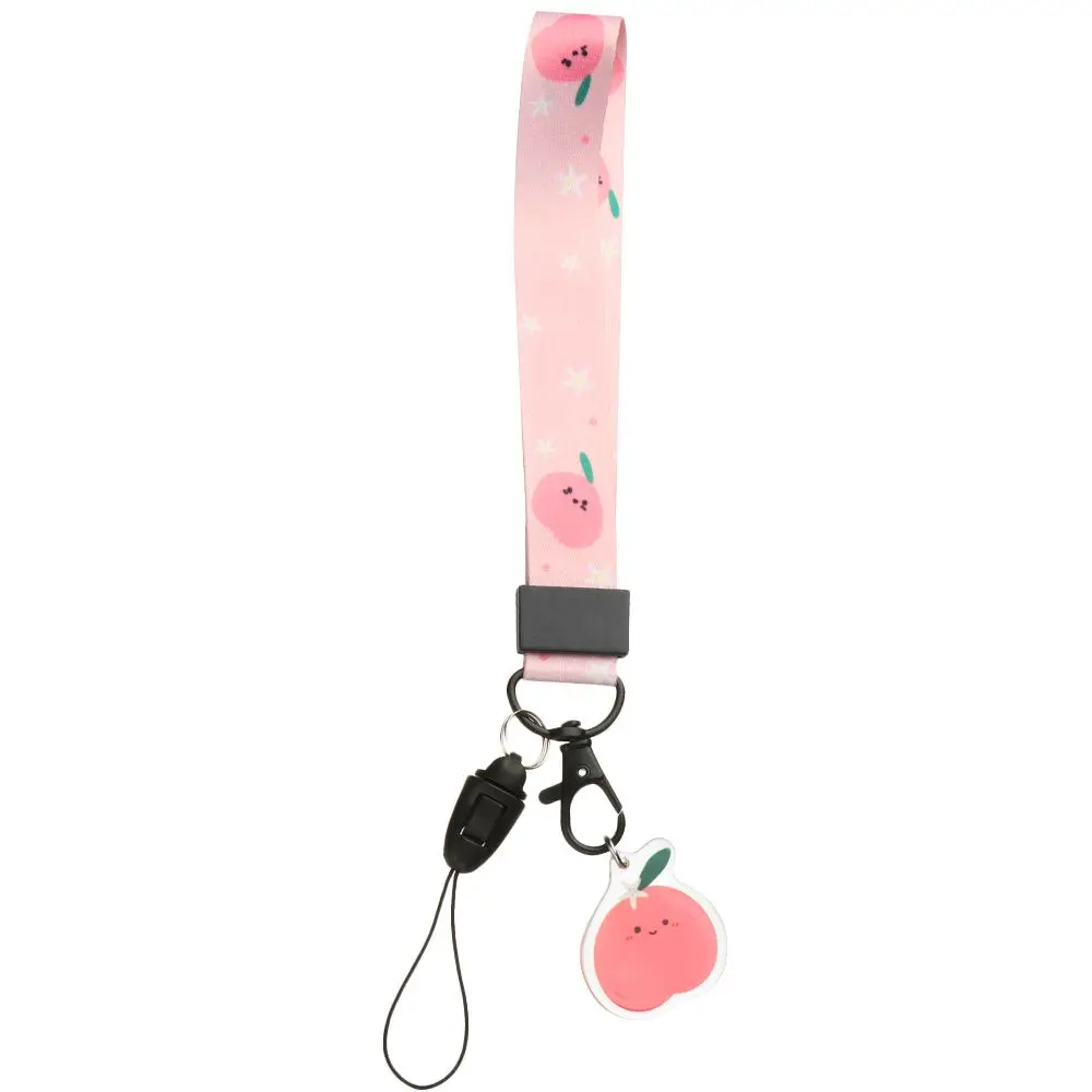 

Fashion Wrist Strap Keychain Hang Rope Cute Fruit Lanyard Lariat Lanyard Phone Strap Lanyard Keychain Wrist Rope
