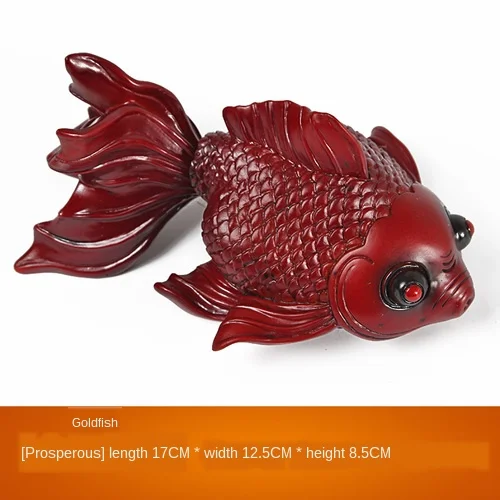 Designer Ashtrays Mahogany Snail Goldfish Small Animal Resin Ashtray Living Room Decoration Gift for Boyfriend